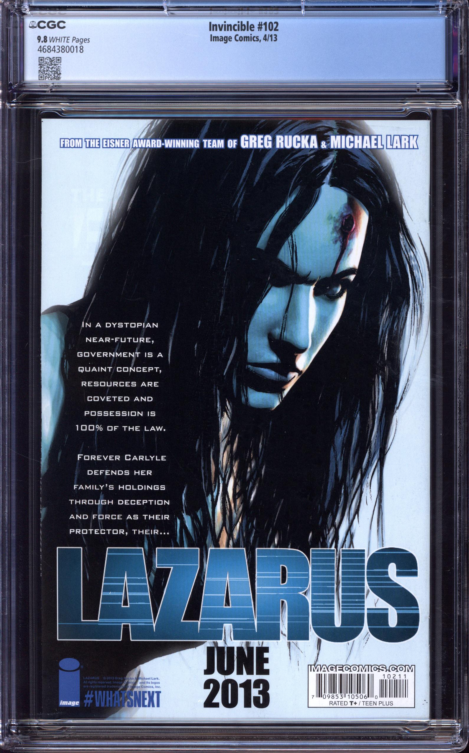 INVINCIBLE Back Cover