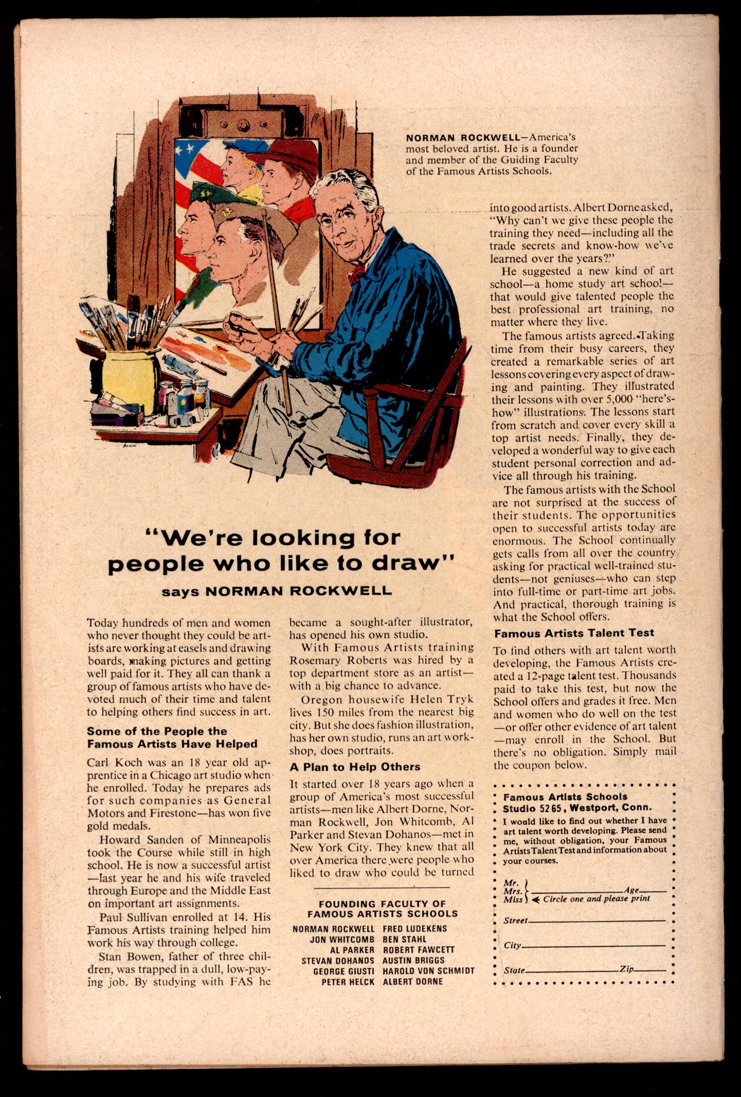 FANTASTIC FOUR Back Cover