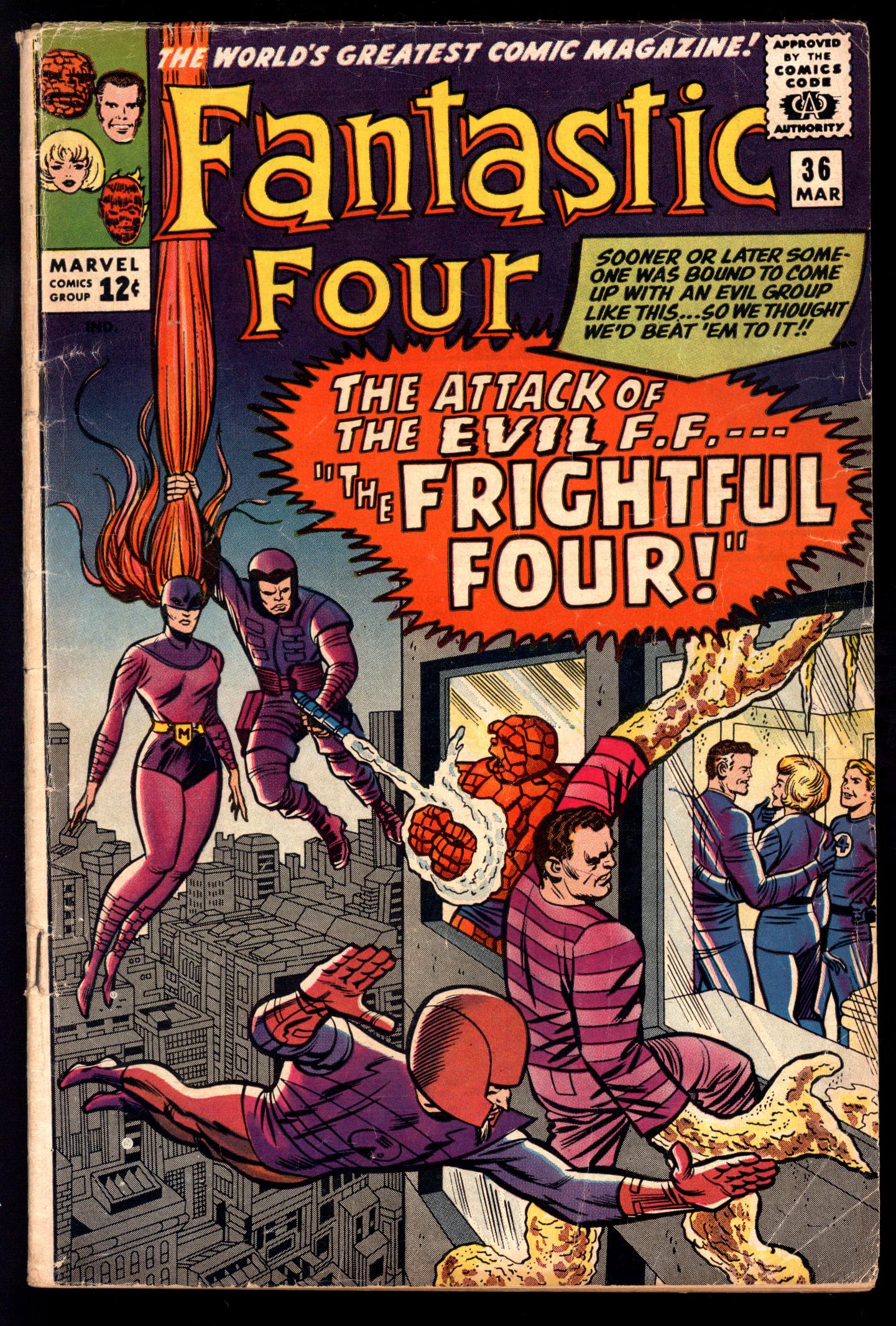 FANTASTIC FOUR Front Cover