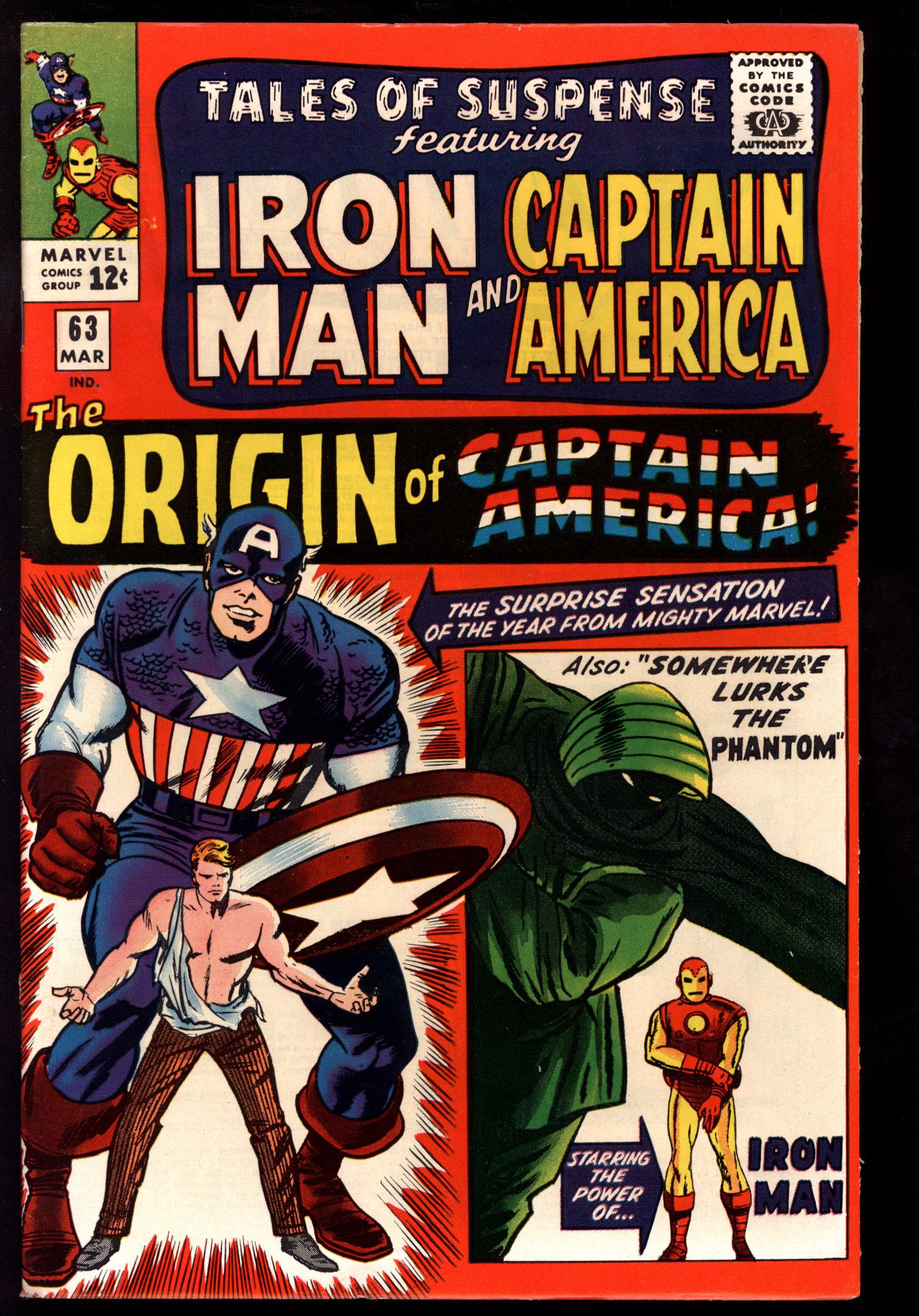 TALES OF SUSPENSE Front Cover