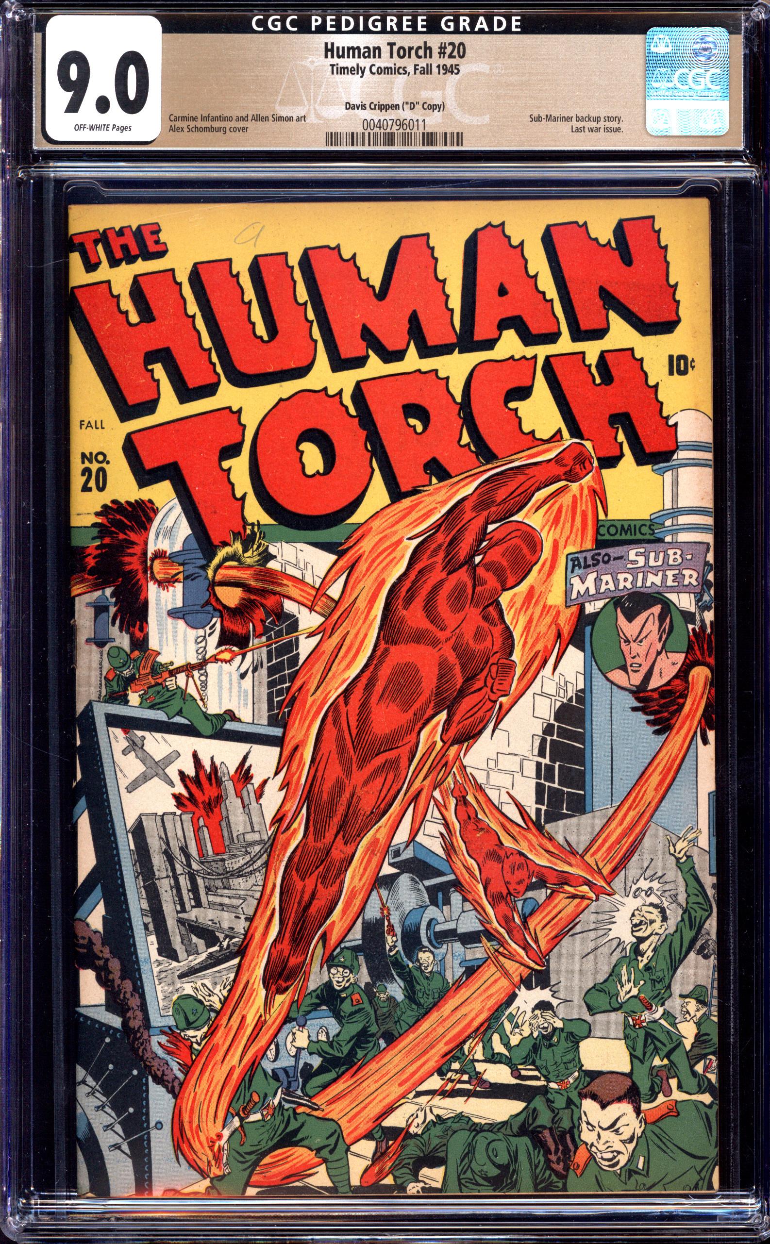 HUMAN TORCH Front Cover