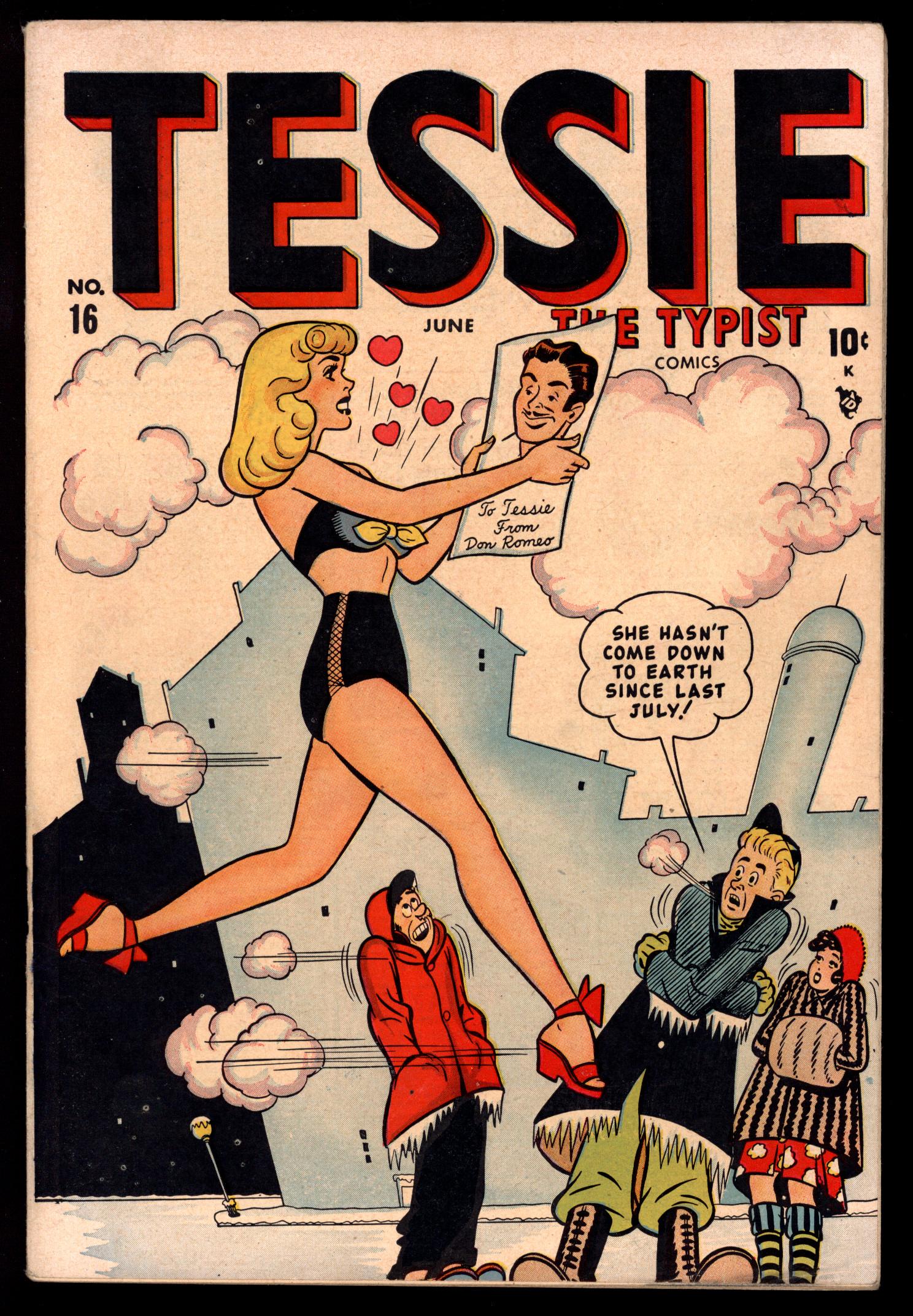 TESSIE THE TYPIST Front Cover