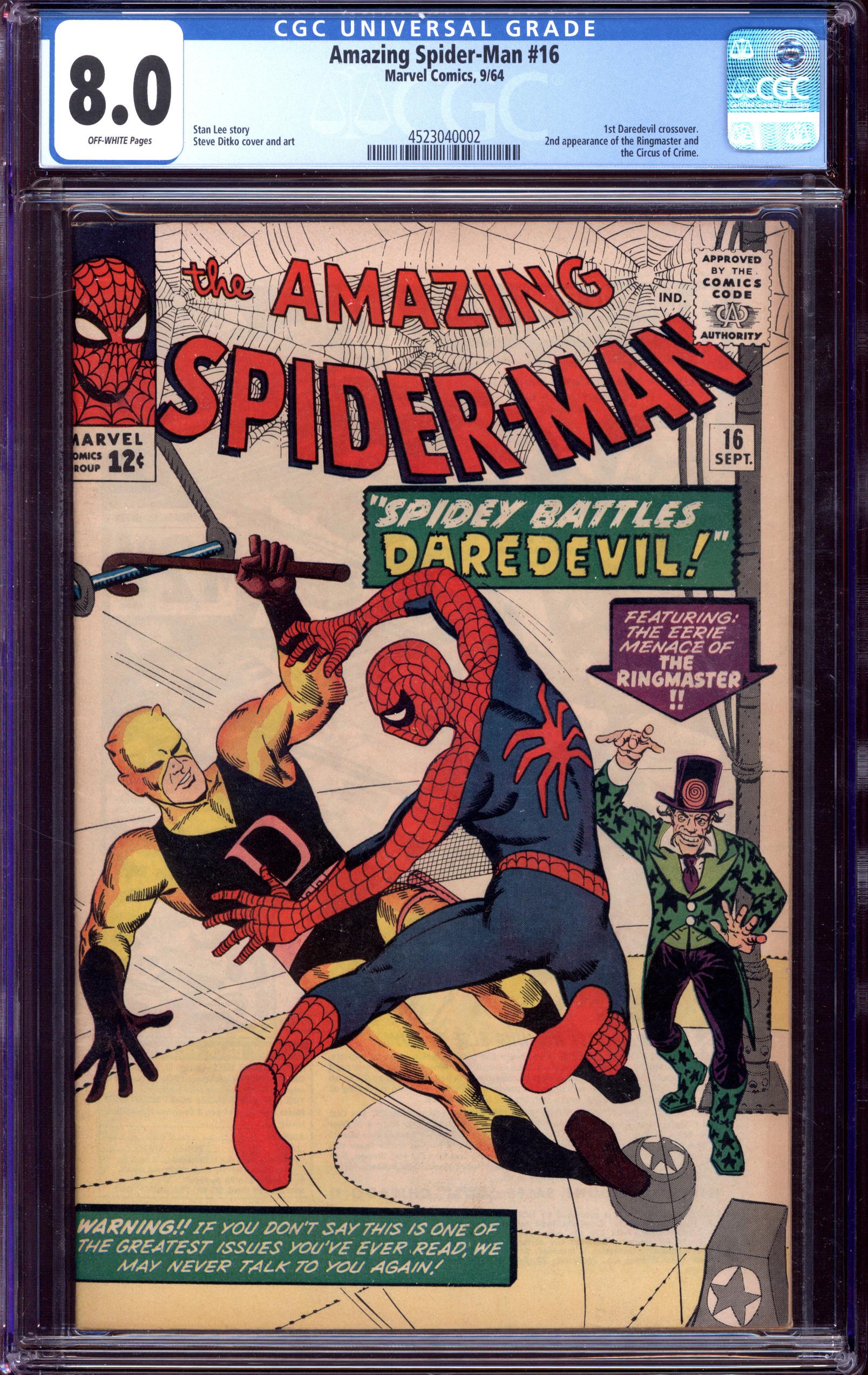 AMAZING SPIDER-MAN Front Cover
