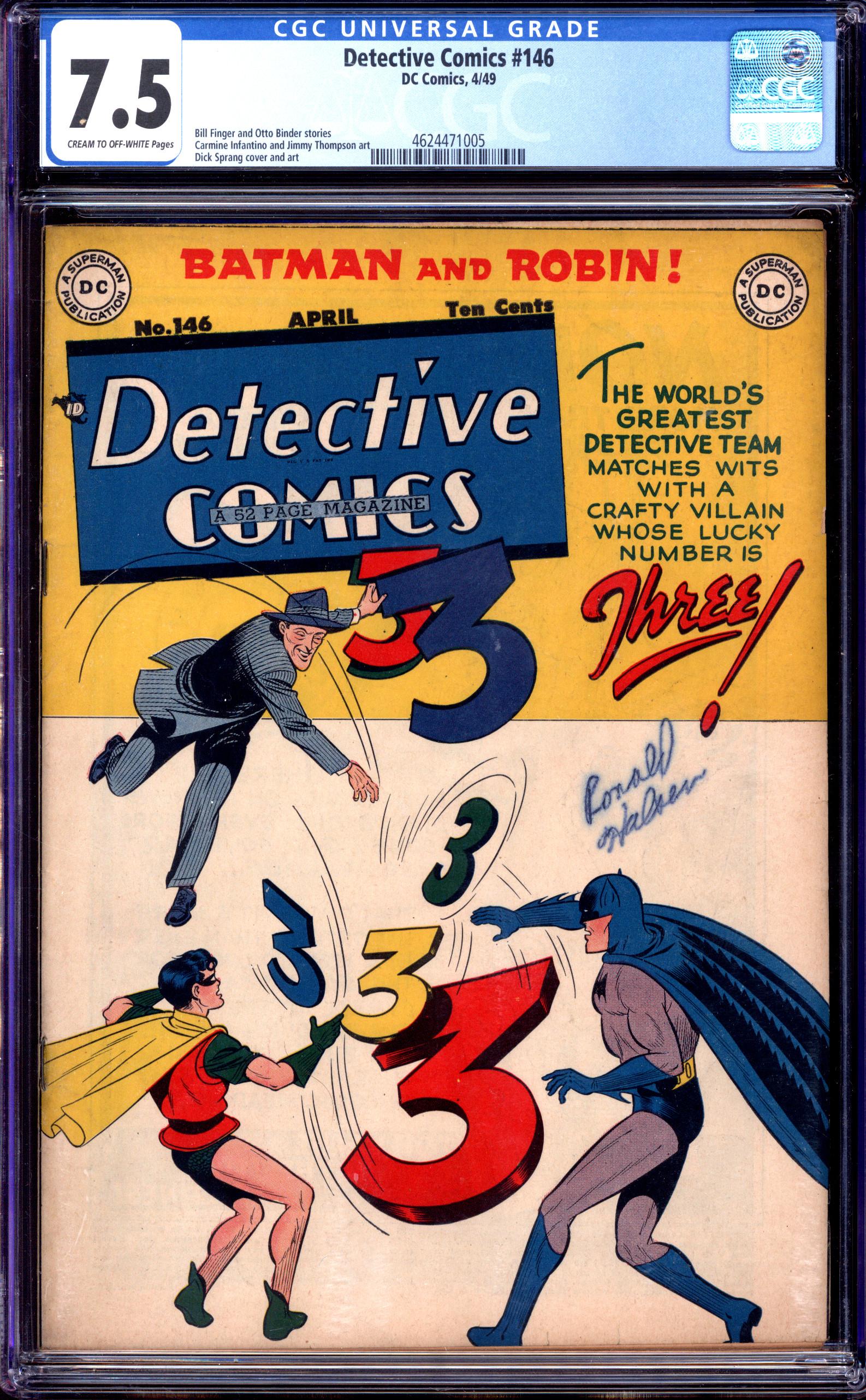 DETECTIVE COMICS Front Cover