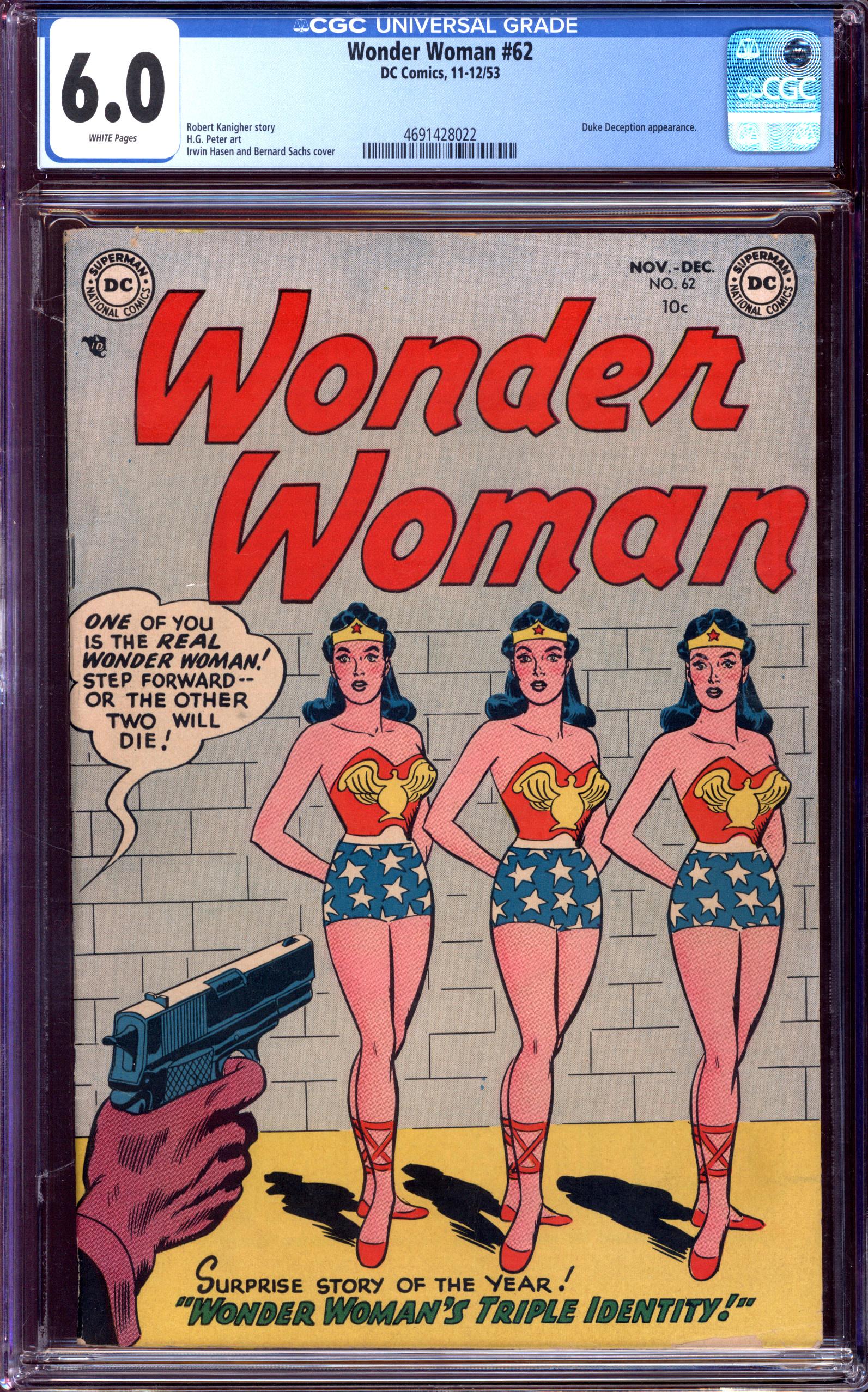 WONDER WOMAN Front Cover
