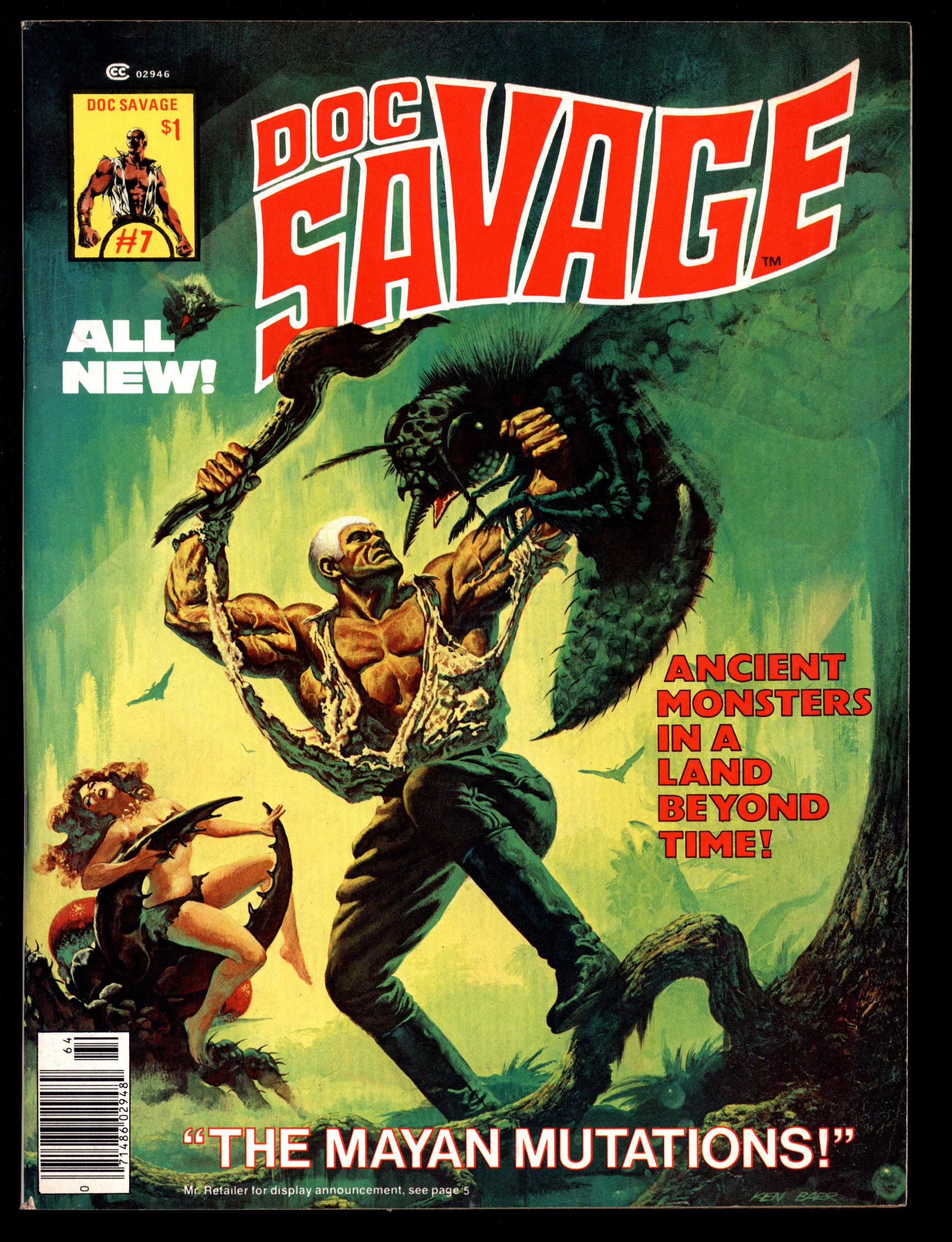 DOC SAVAGE MAGAZINE Front Cover