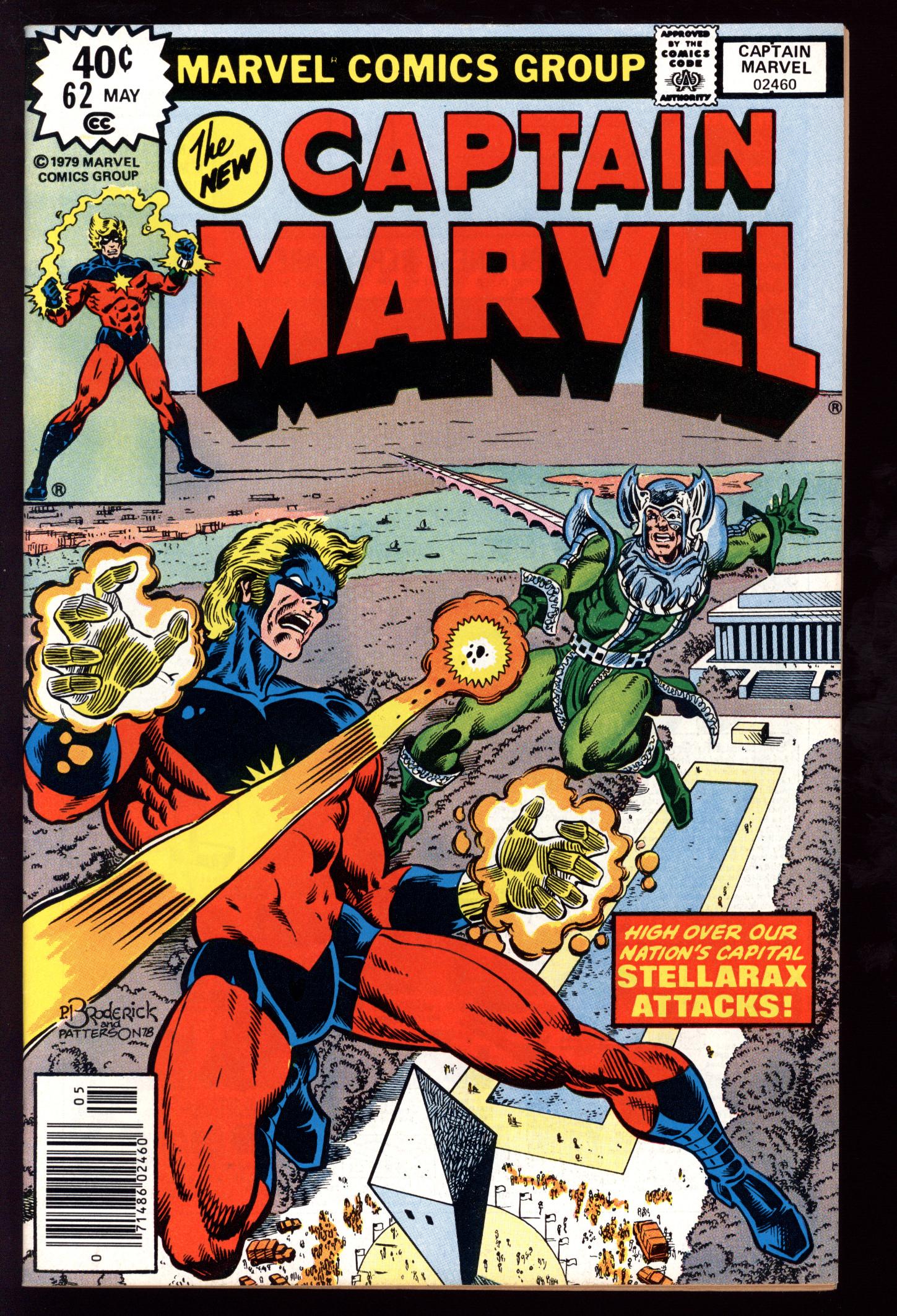 CAPTAIN MARVEL Front Cover