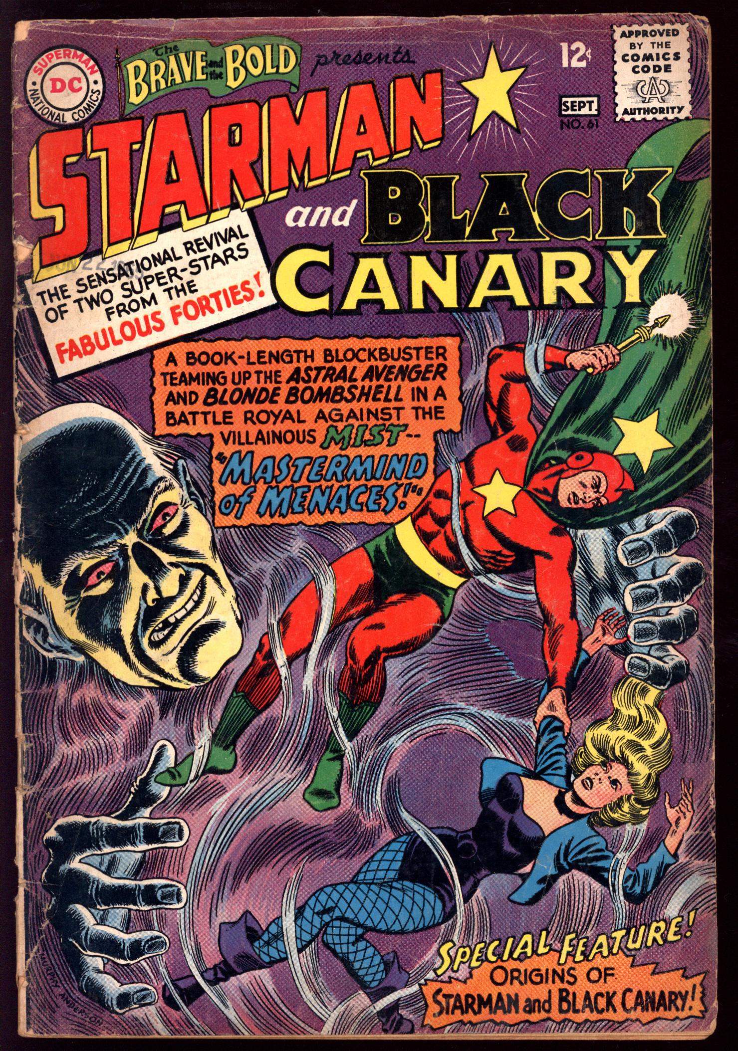 BRAVE AND THE BOLD Front Cover