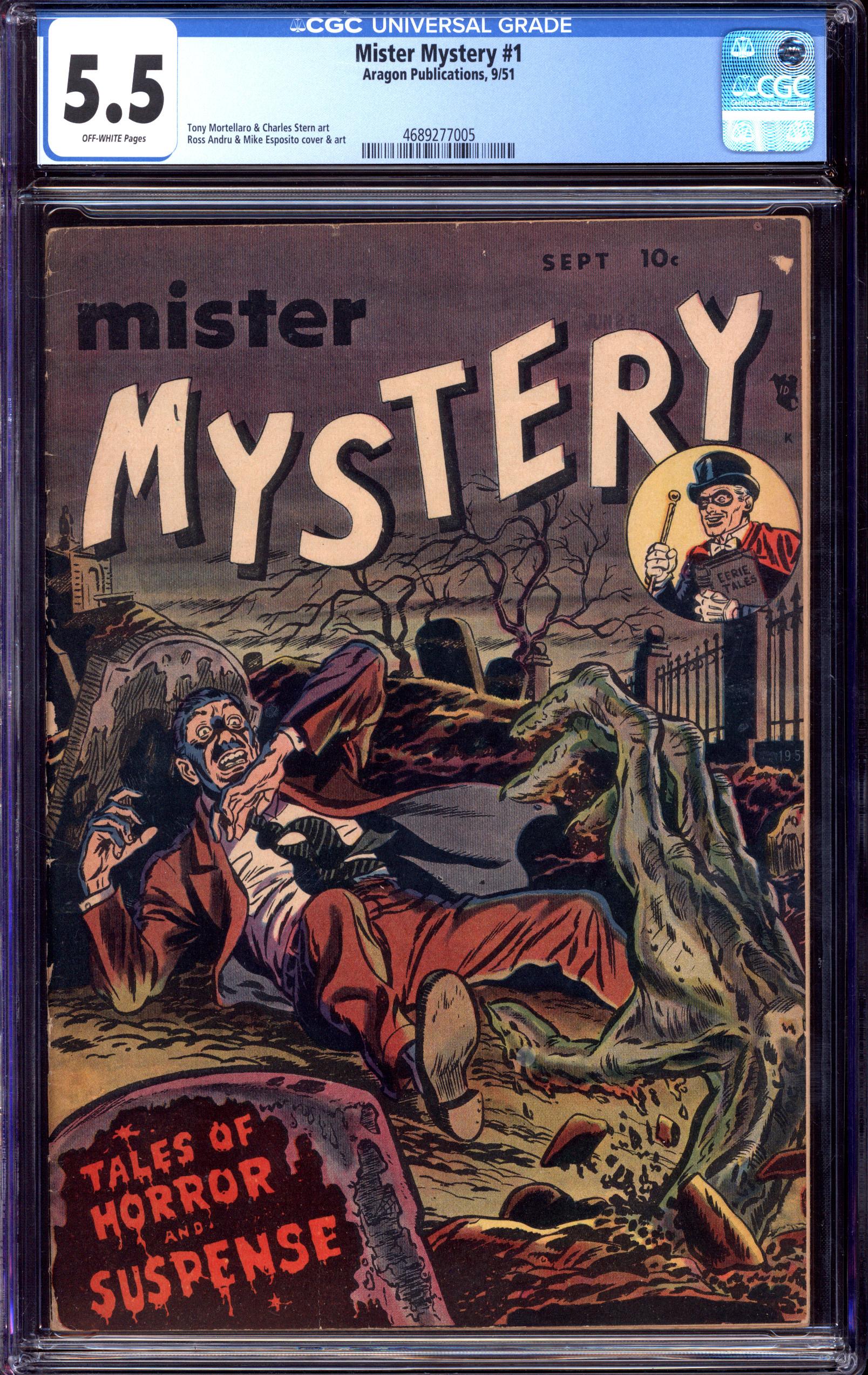 MISTER MYSTERY Front Cover