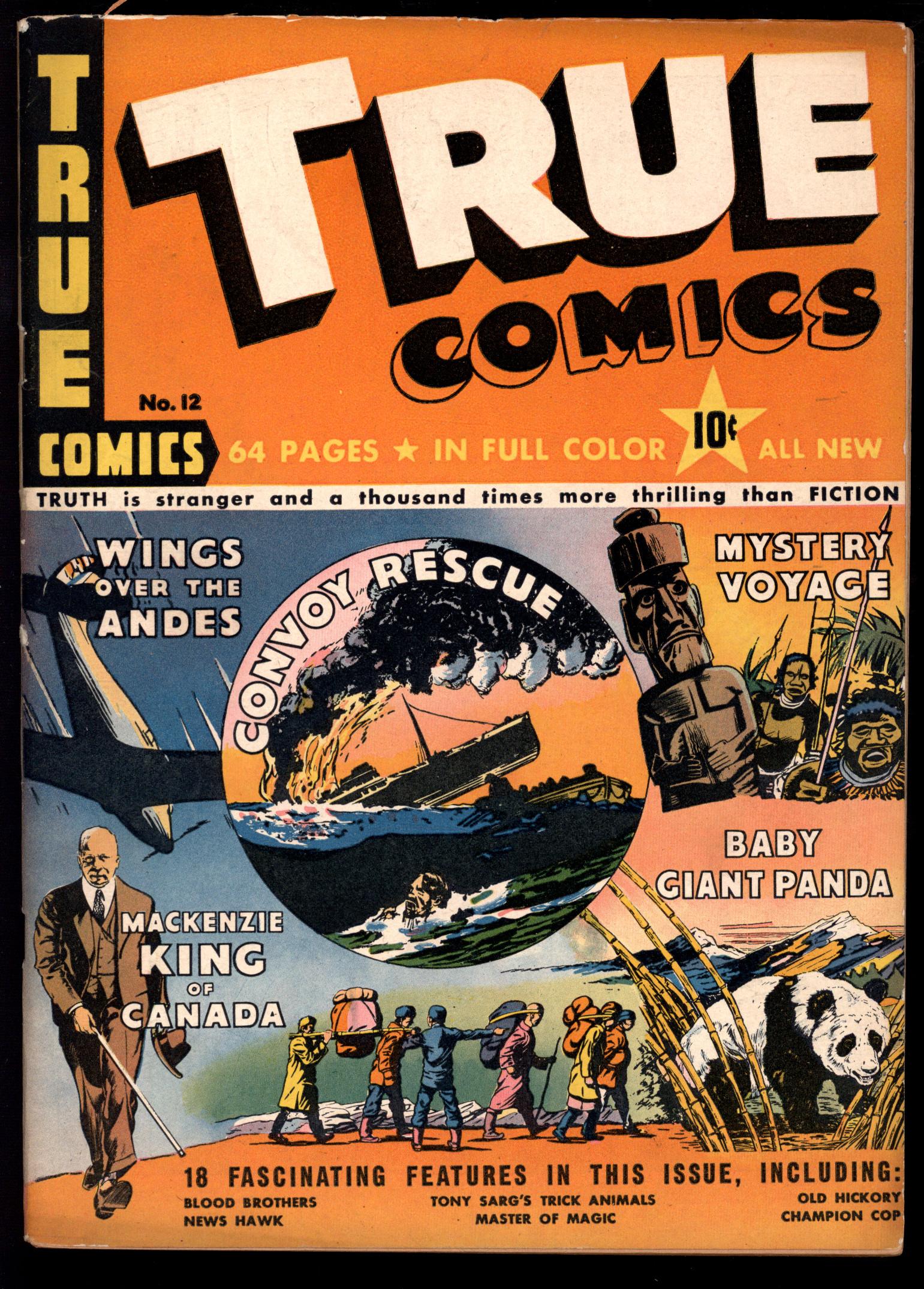 TRUE COMICS #12 6.5 | Reece's Rare Comics