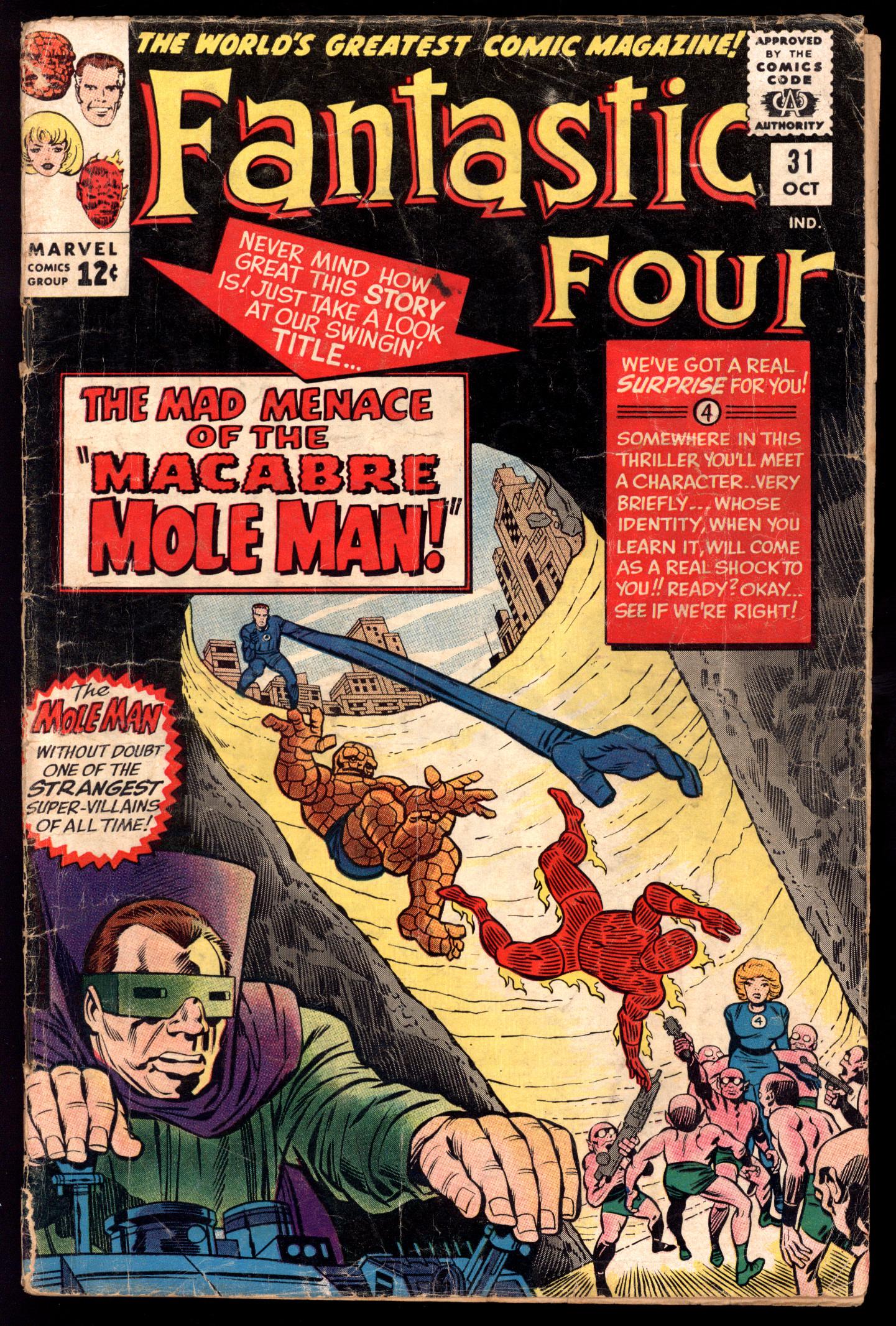 FANTASTIC FOUR Front Cover