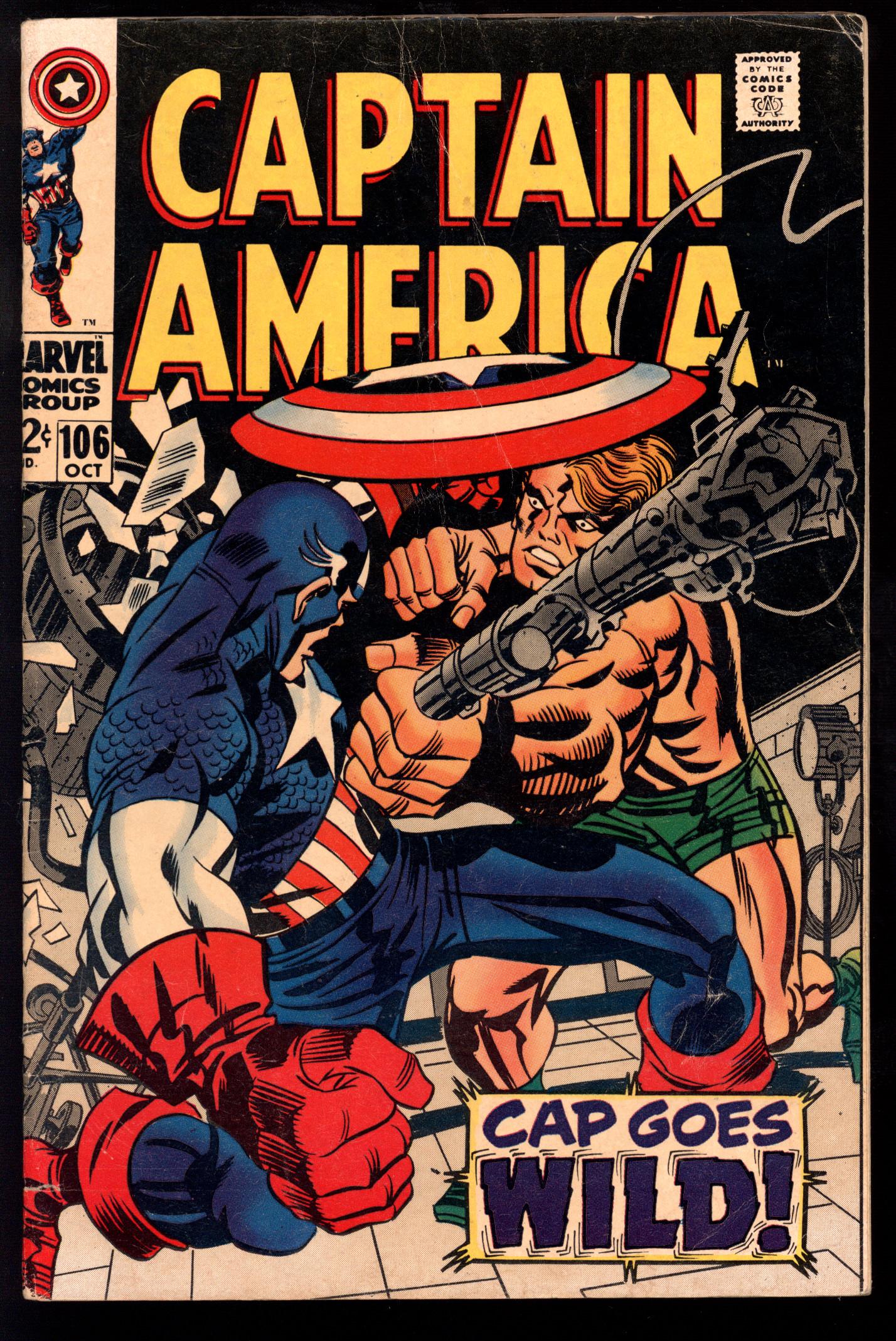CAPTAIN AMERICA Front Cover