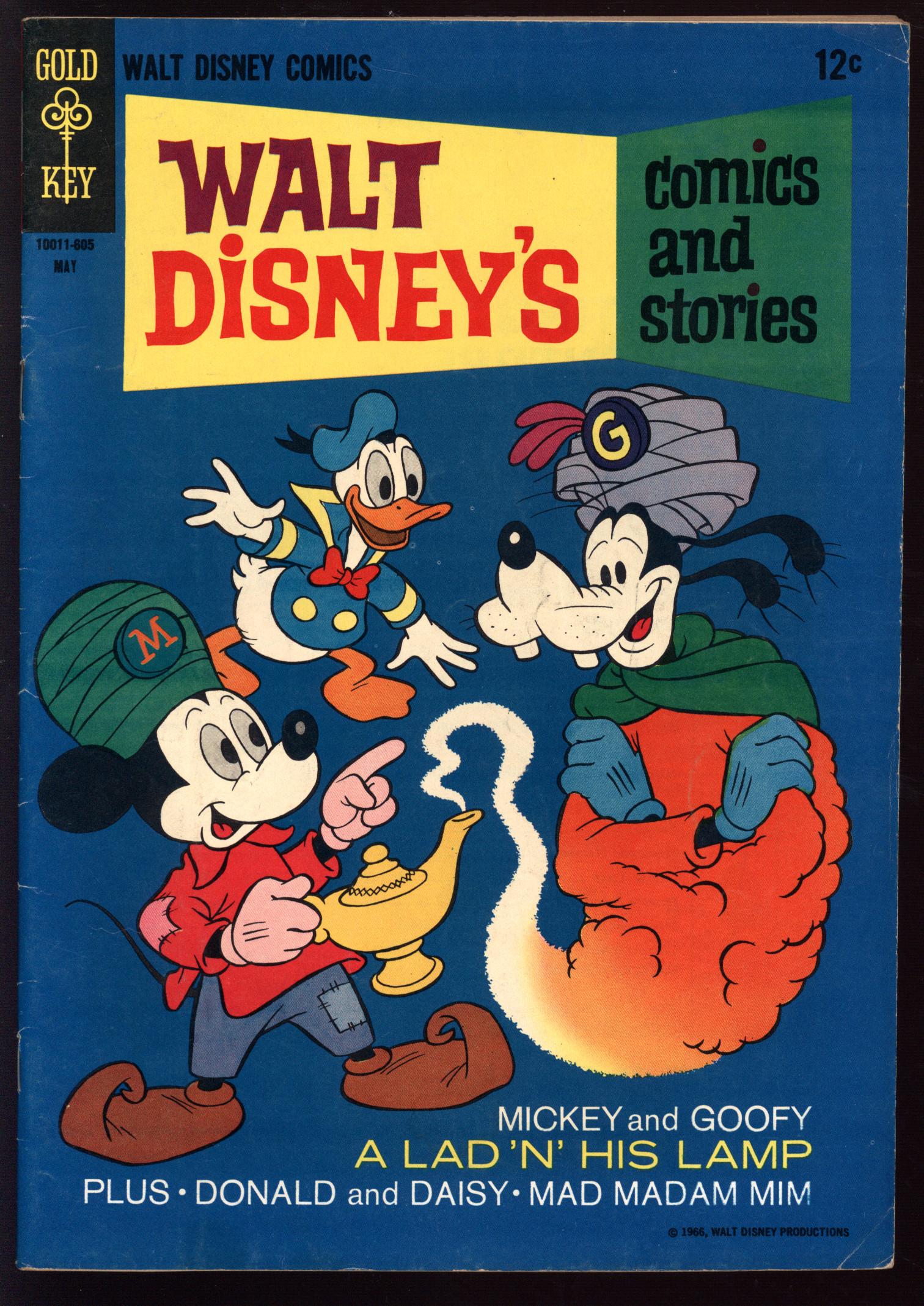 WALT DISNEY'S COMICS AND STORIES Front Cover