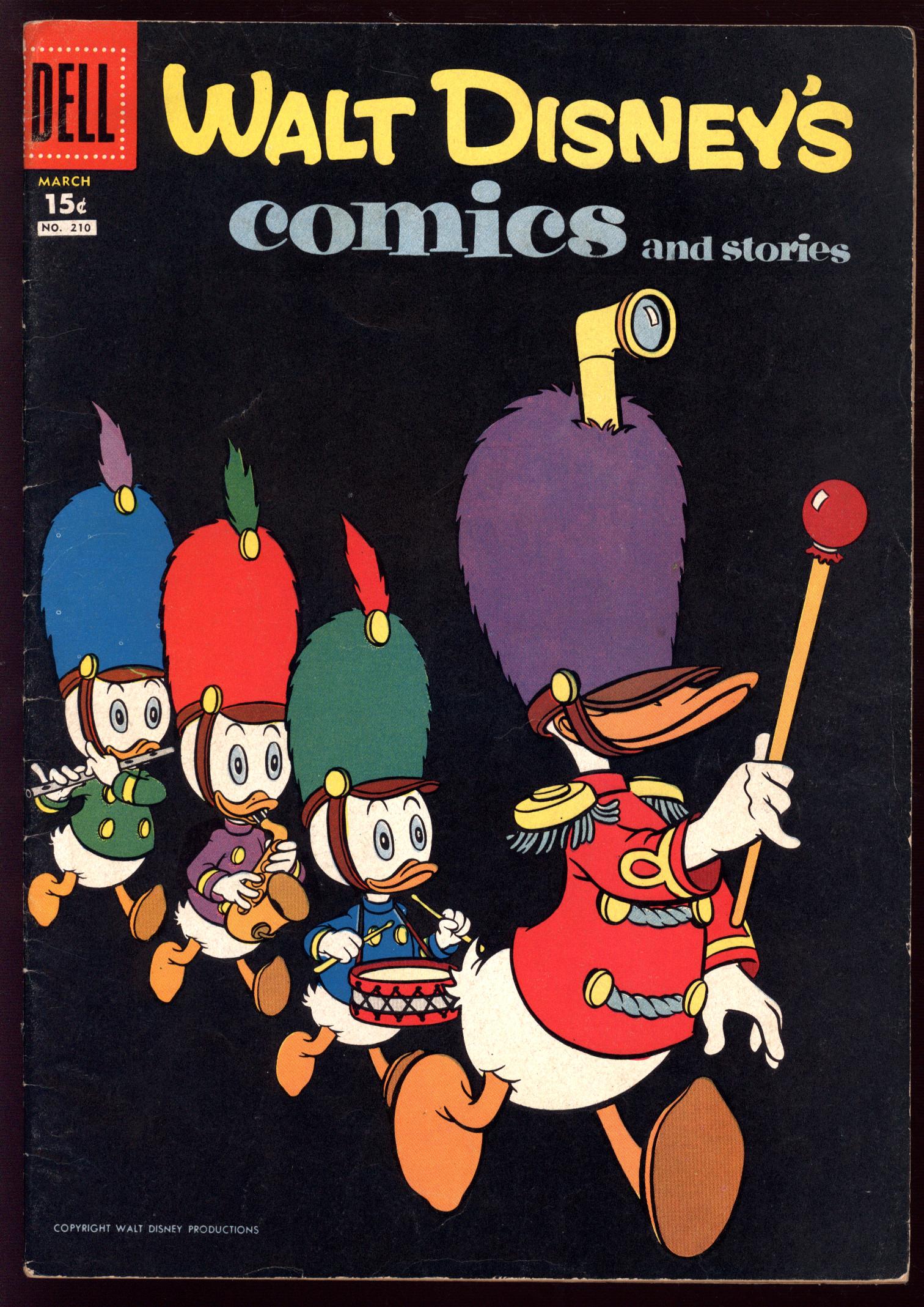 WALT DISNEY'S COMICS AND STORIES Front Cover