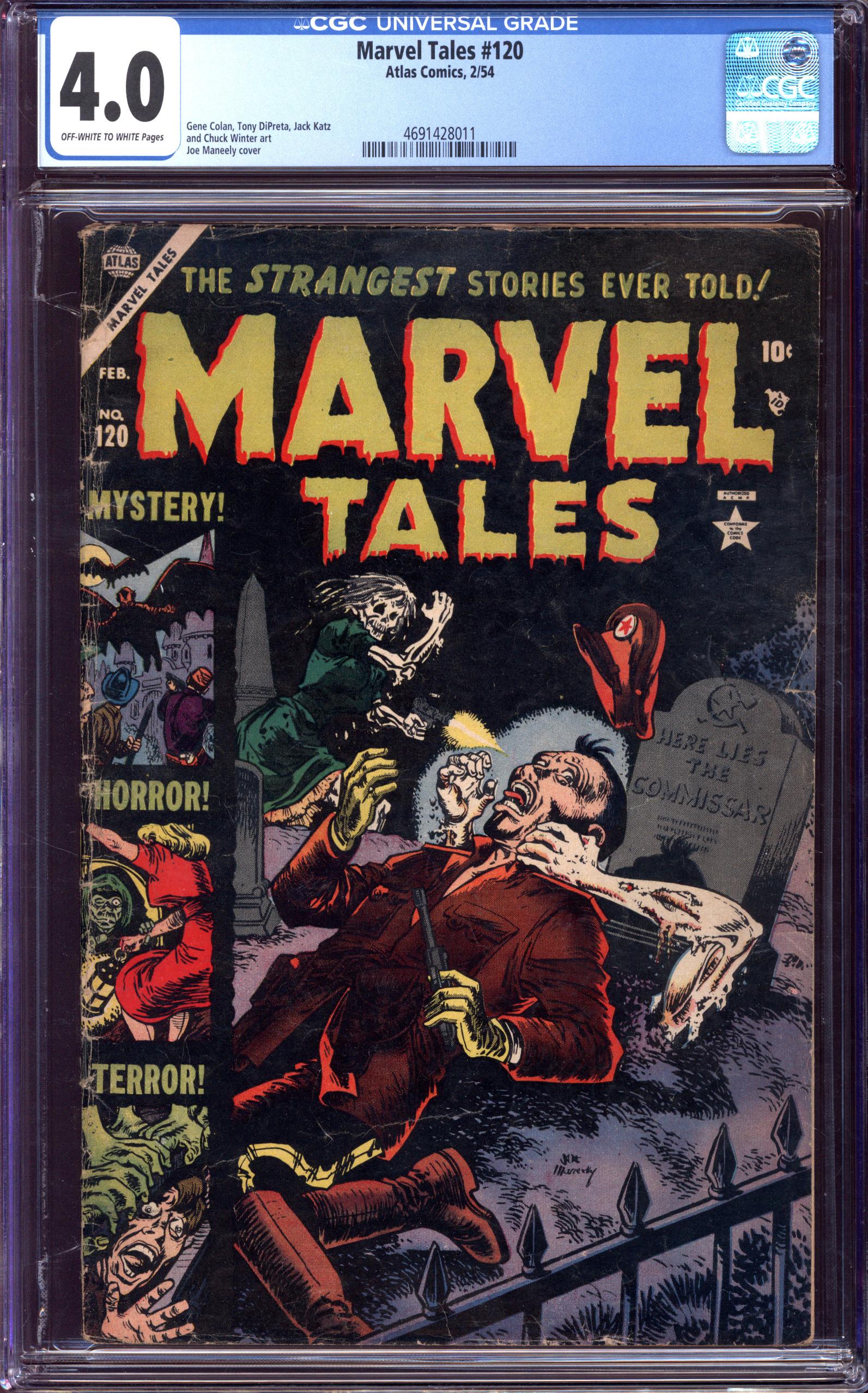 MARVEL TALES Front Cover