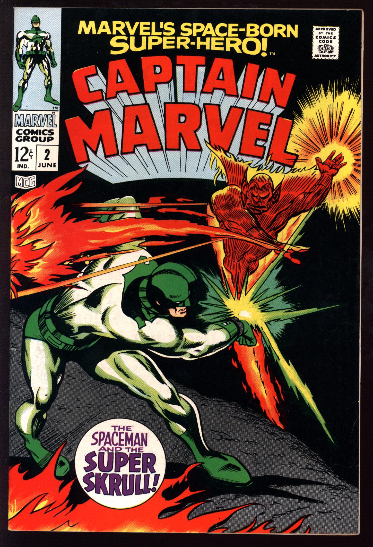 CAPTAIN MARVEL Front Cover