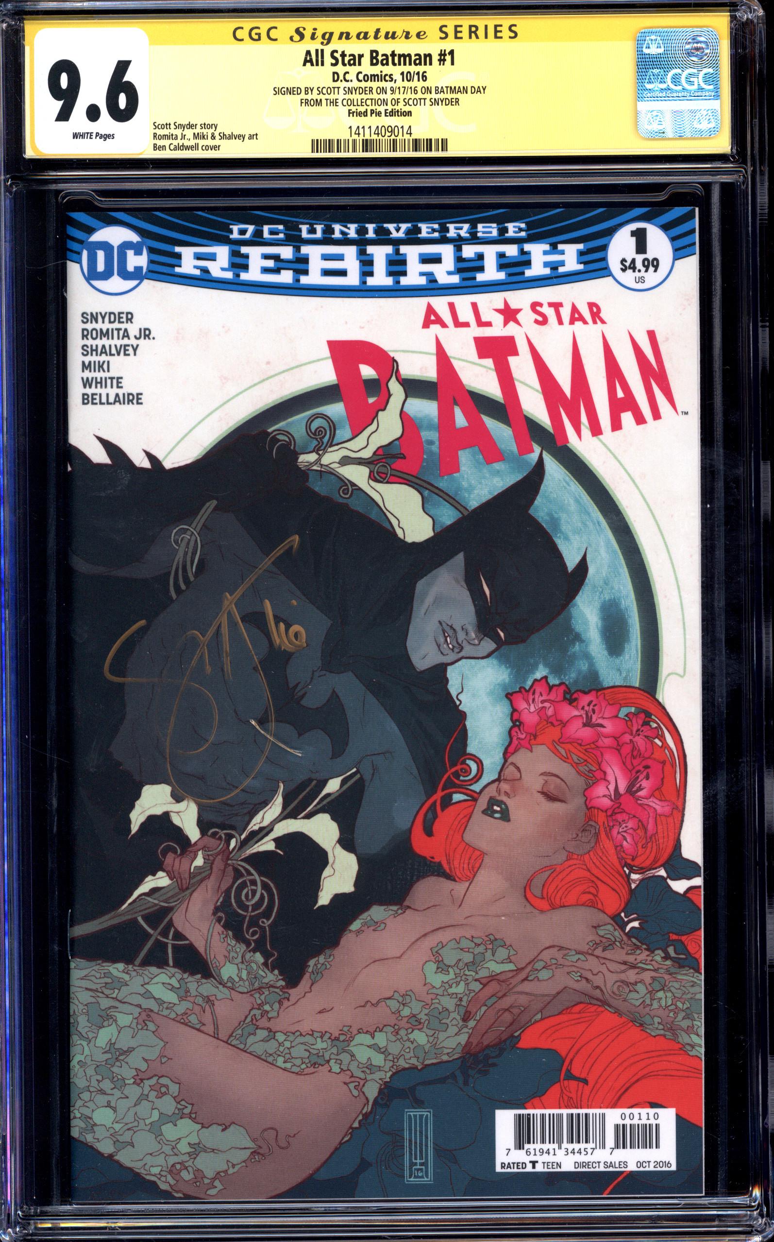 ALL STAR BATMAN Front Cover
