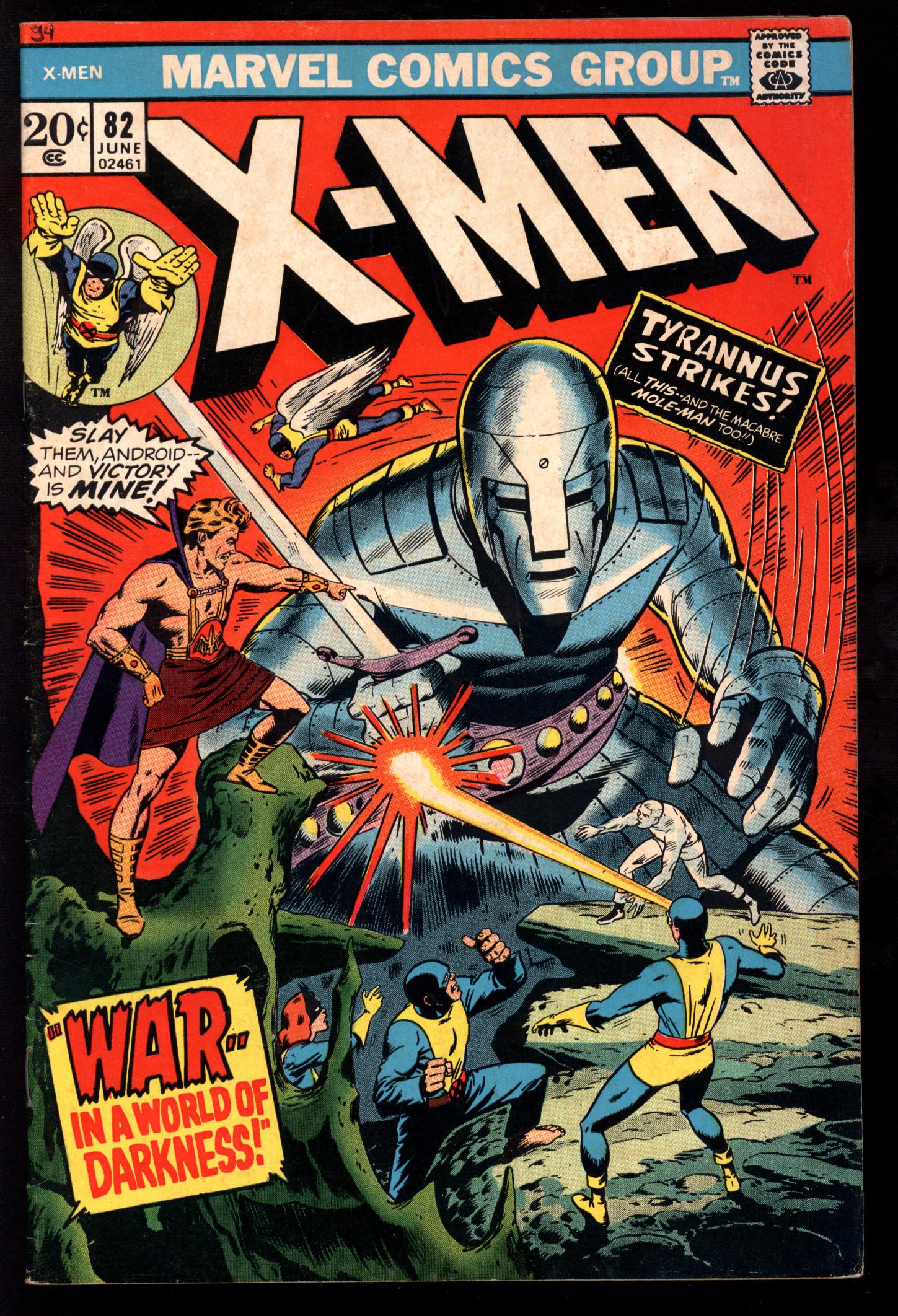 X-MEN Front Cover