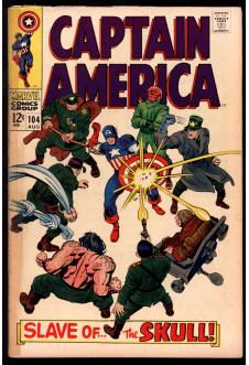 CAPTAIN AMERICA #104 1.5 front cover