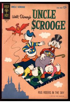 WALT DISNEY'S UNCLE SCROOGE #50 6.0 front cover