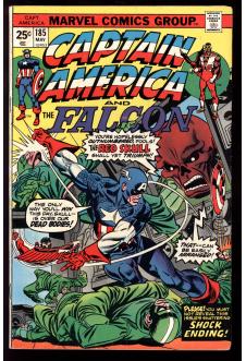 Cover of Captain America #185
