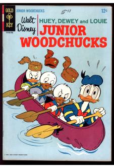 WALT DISNEY'S HUEY, DEWEY, AND LOUIE JUNIOR WOODCHUCKS #2 4.0 front cover