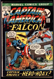CAPTAIN AMERICA #153 3.0 front cover