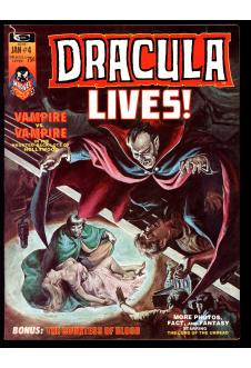 DRACULA LIVES #4 6.5 front cover