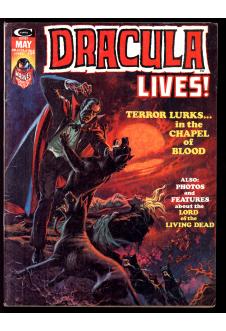 DRACULA LIVES #6 5.0 front cover
