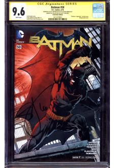 BATMAN #50 CGC 9.6 WHITE PAGES front cover