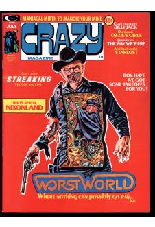 CRAZY #5 7.5 front cover