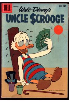 WALT DISNEY'S UNCLE SCROOGE #30 4.0 front cover
