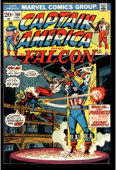 CAPTAIN AMERICA #168 5.0 front cover