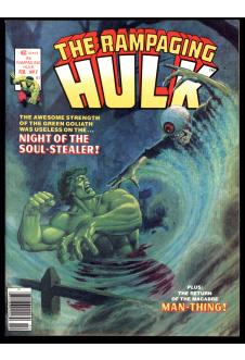 Cover of Rampaging Hulk #7