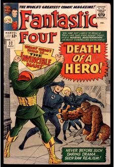 FANTASTIC FOUR #32 3.5 front cover