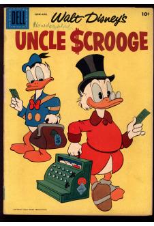 WALT DISNEY'S UNCLE SCROOGE #22 3.0 front cover