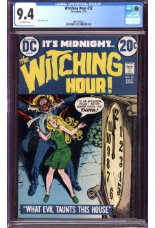 WITCHING HOUR #32 CGC 9.4 OW PAGES front cover