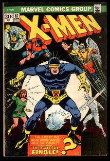 X-MEN #87 4.5 front cover
