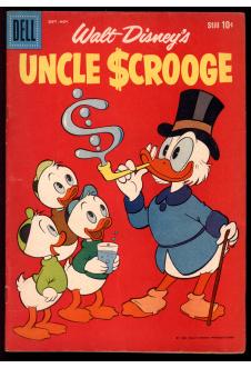 WALT DISNEY'S UNCLE SCROOGE #27 5.5 front cover