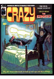 CRAZY #6 8.5 front cover