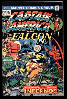 Cover of Captain America #182