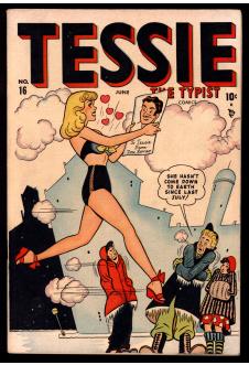 TESSIE THE TYPIST #16 6.5 R front cover