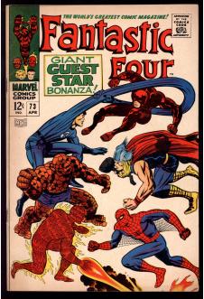 FANTASTIC FOUR #73 4.5 front cover