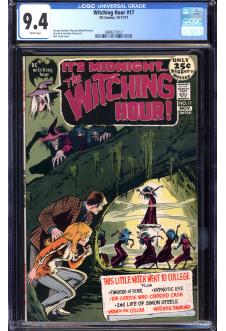 WITCHING HOUR #17 CGC 9.4 WHITE PAGES front cover
