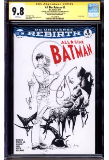 ALL STAR BATMAN #1 CGC 9.8 WHITE PAGES front cover