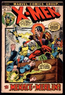 X-MEN #78 3.0 front cover