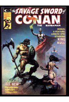 SAVAGE SWORD OF CONAN #9 8.0 front cover