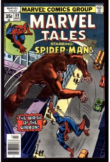 MARVEL TALES #89 7.0 front cover