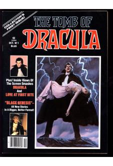 TOMB OF DRACULA MAGAZINE #1 8.0 front cover