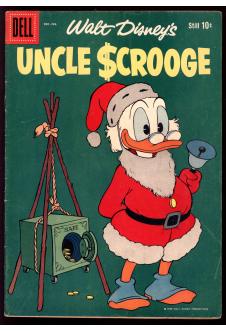 WALT DISNEY'S UNCLE SCROOGE #24 4.0 front cover
